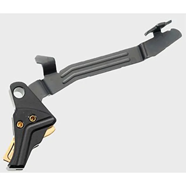 Tyrant CNC TDG43TRIGBLKGOLDBAR I.T.T.S Black-Gold Fits Glock 43-43x-48 - View 2