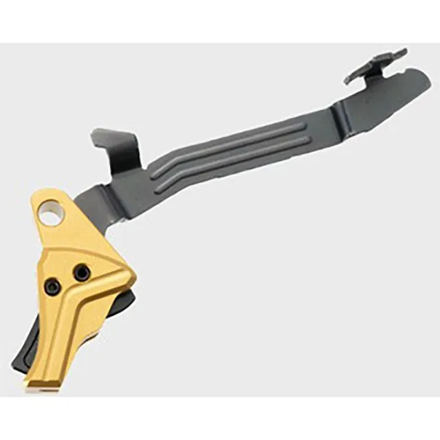 Tyrant CNC TDG43TRIGGOLDBLKBAR I.T.T.S Gold/Black Fits Glock 43/43x/48 - View 2
