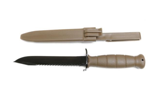 Glock KD039179 Field Knife Saw Flat Dark Earth Polymer Handle Sheath - View 2