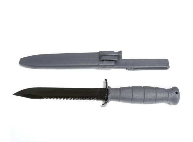 Glock KG039180 Field Knife 81 Gray Polymer Handle with Saw - View 2