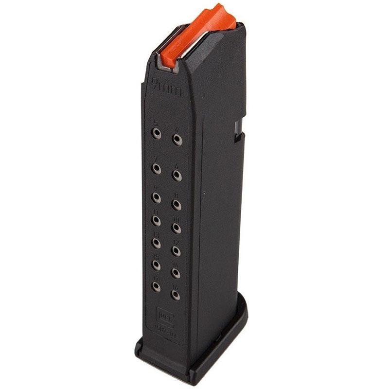 Glock G17/34 Gen5 9mm 17-Rounds Black Polymer Magazine 33814 - View 2