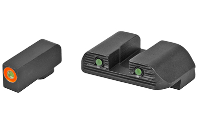 Glock AmeriGlo Bold Night Sight Set, .200" Front, Gen 5 G17, Swiss Tritium Insert, Model 47285 - View 2