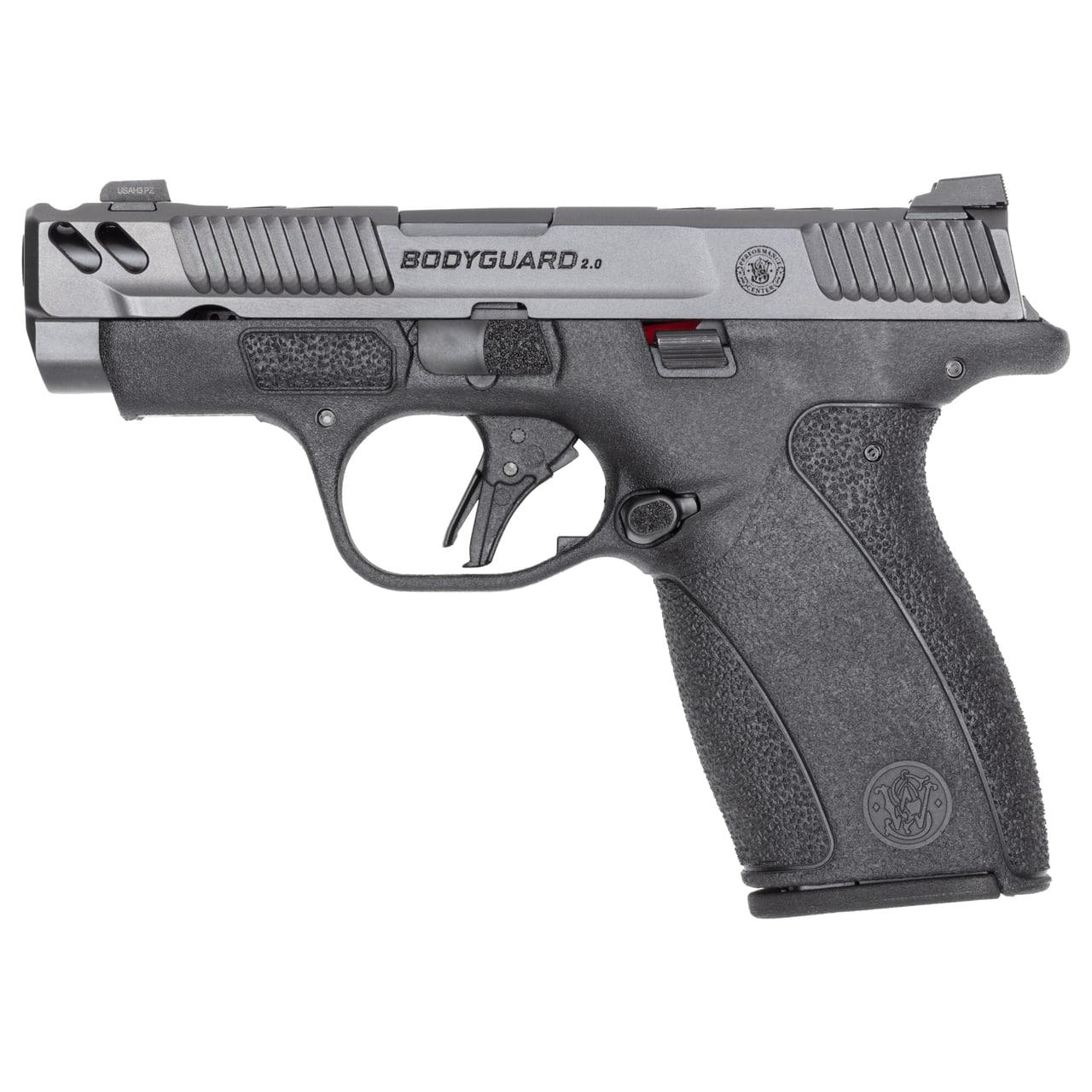 S&W PC Bodyguard 2.0 Carry Comp Handgun .380 Auto 10(1)&12(1)rd Magazines 3.1 Ported Barrel No Manual Safety - View 2