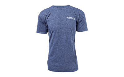 Glock AA75159 Pistol Flag Heather Navy 2XL Cotton/Poly T-Shirt - View 2