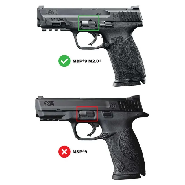 Smith & Wesson Optic Ready Handgun Slide for M&P9 M2.0 with 5 Barrel Black - View 2