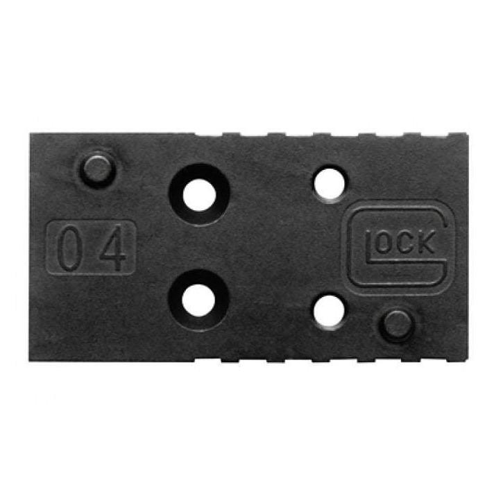 Glock MOS Adapter Plate 04, Fits G17 G19 G45 G47 G34, Black - View 2