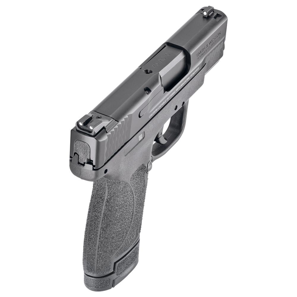 Smith & Wesson M&P 45 Shield M2.0 Handgun .45 ACP 7rd Magazine 3.3 Barrel Black with Thumb Safety - View 2