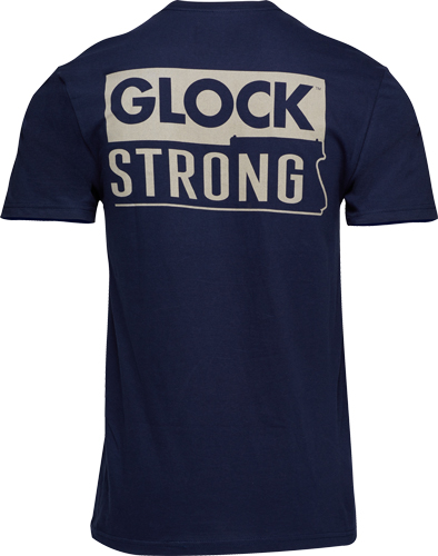 Glock AP96196 Strong Tee Navy XL Ringspun Cotton Short Sleeve - View 2