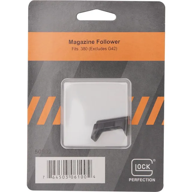 Glock Factory Magazine Follower .380 Excludes G42 Black Pkg - View 2