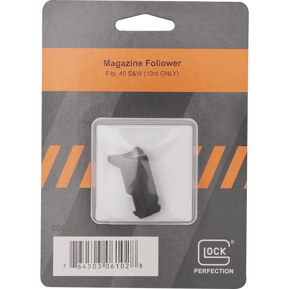 Glock Factory Magazine Follower .40 S&W 10rd ONLY Black Pkg - View 2