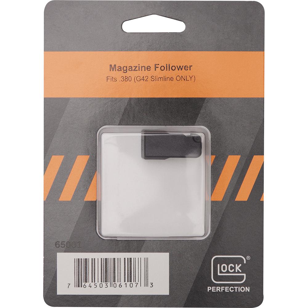 Glock Factory Magazine Follower .380 G42 Slimline ONLY Black Pkg - View 2