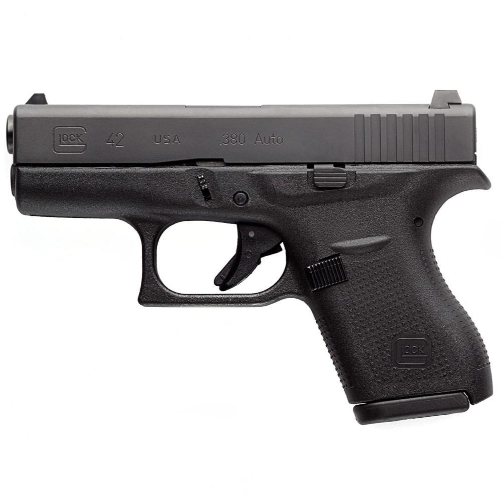 Glock 42 Gen3 Subcompact 380 ACP 3.25" Barrel Black - View 2