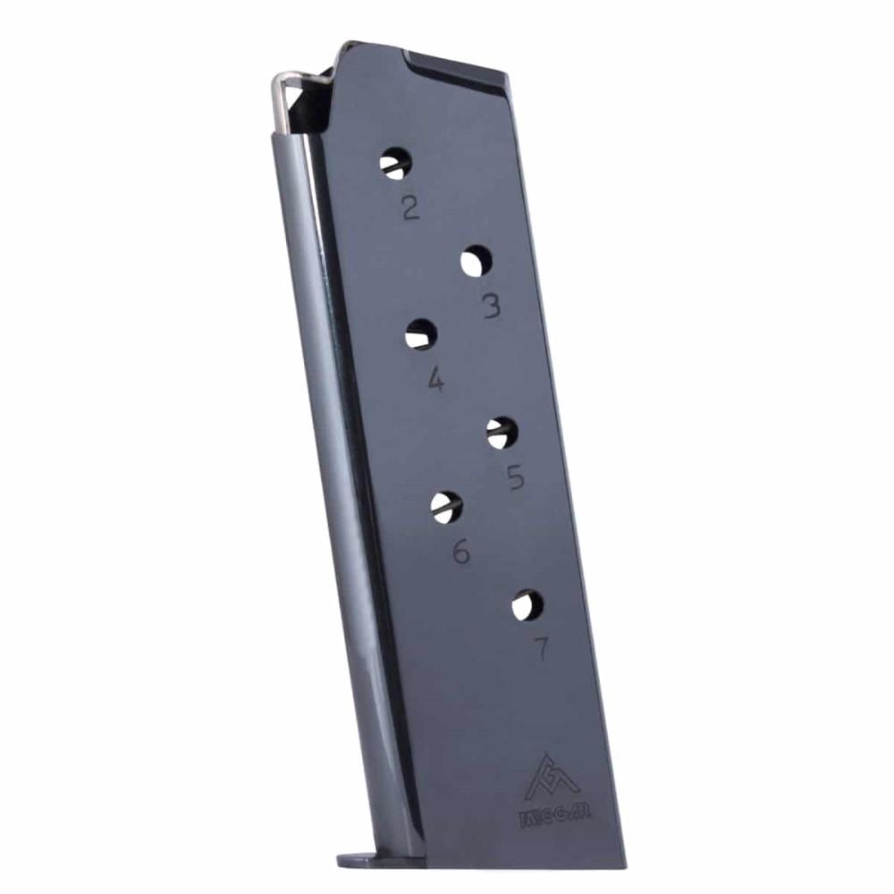 Mec-Gar MGCG4507N 7rd 45 ACP 1911 Magazine Nickel Stainless Steel - View 2