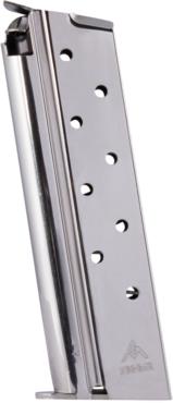 Mec-Gar MGCGGOV10N 1911 10mm 8rd Nickel Magazine - View 2