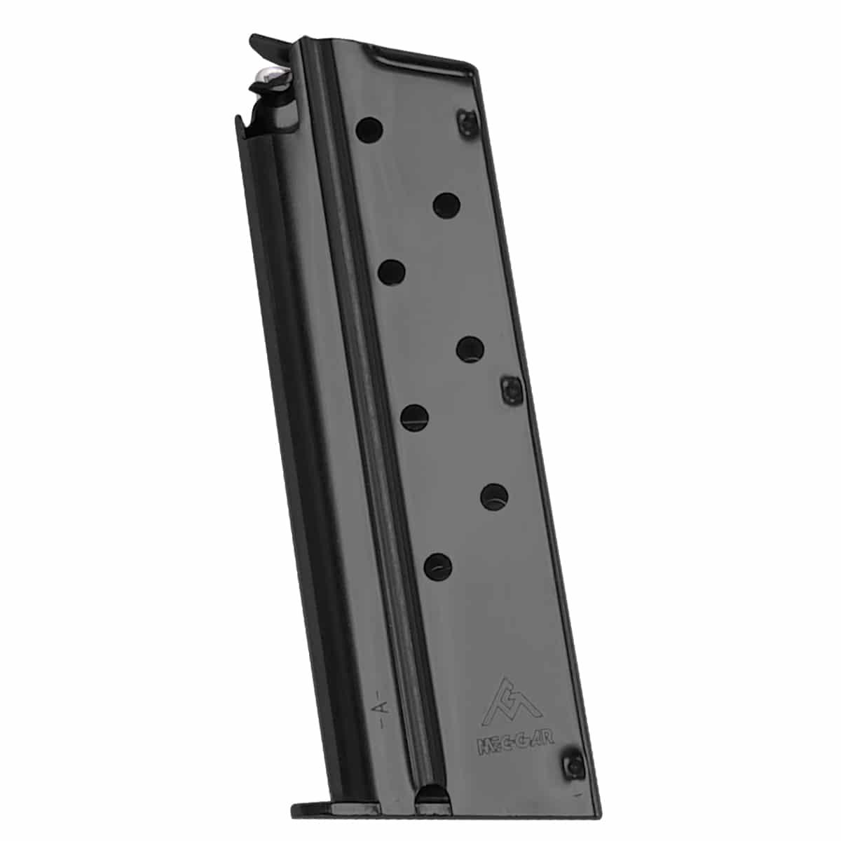 Mec-Gar MGCGOV9LCB 1911 Officer 9mm 8rd Blued Steel Magazine - View 2