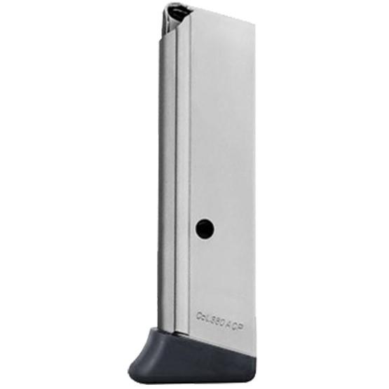 Mec-Gar MGWPPKSFRN Walther PPK/S .380 ACP 7-Round Nickel Magazine - View 2