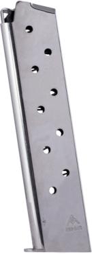 Mec-Gar MGCG4510N 1911 .45ACP 10RD Full Size Nickel Magazine - View 2