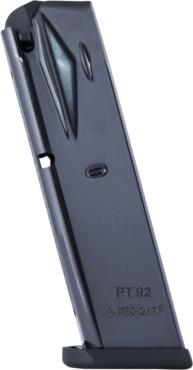 Mec-Gar MGPT9210B 9mm 10rd Blued Magazine for Taurus PT-92/PT-99 - View 2
