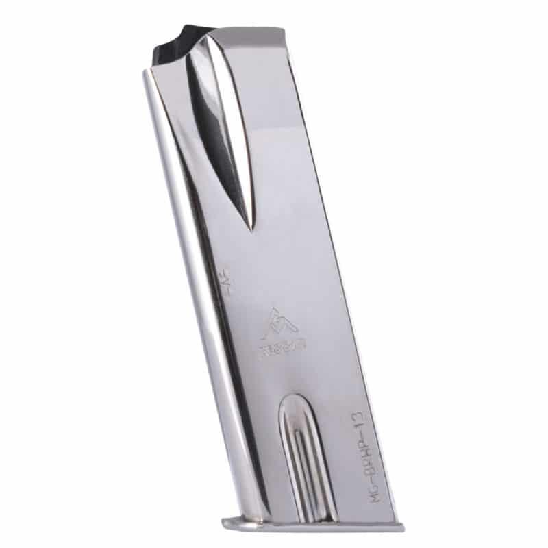 Mec-Gar MGBRHP13N 9mm 13rd Nickel Steel Magazine for Browning Hi-Power - View 2