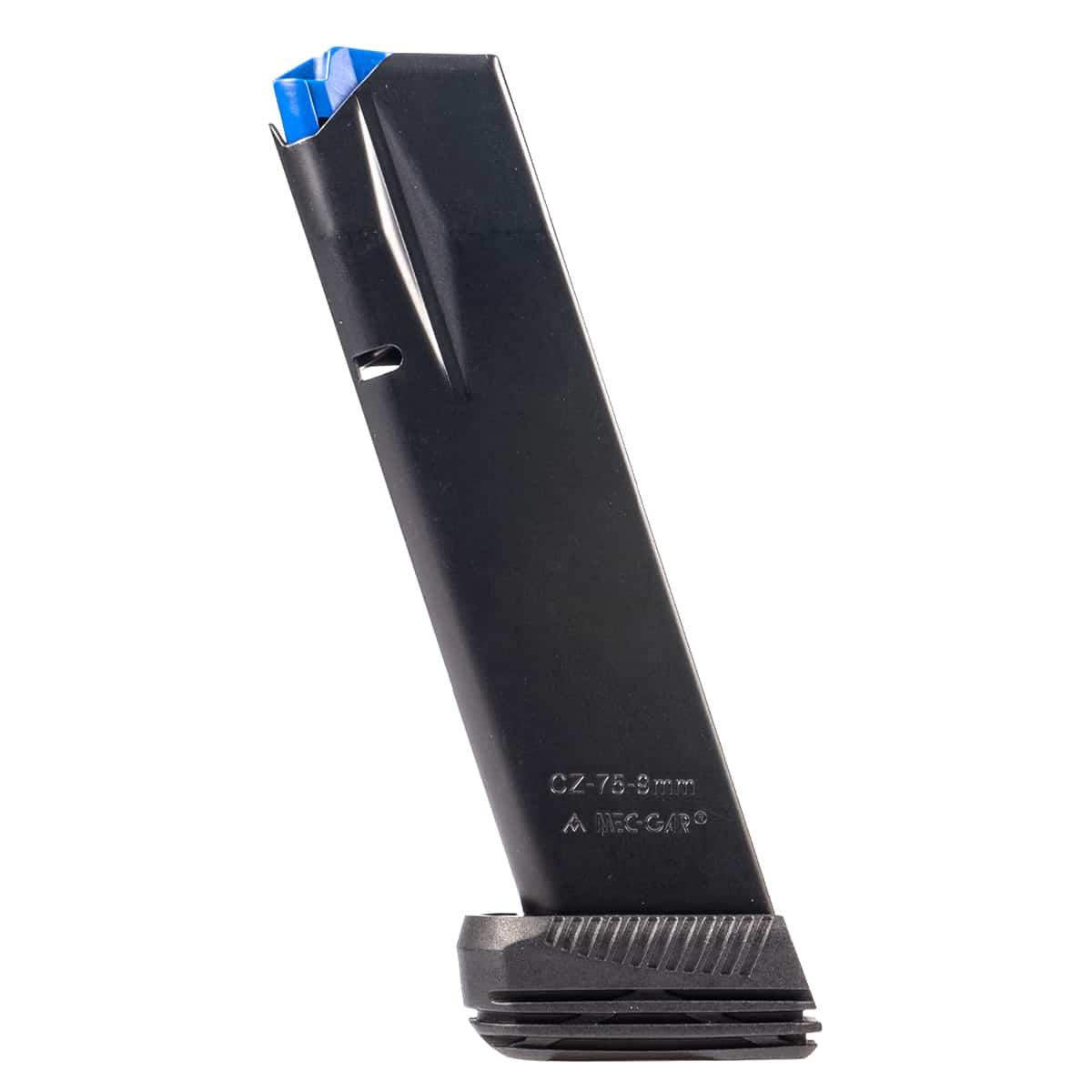 MECGAR 9mm 19rd Magazine For CZ 75B/85B/SP-01/Shadow/Shadow 2 (MGCZ7519DPS) - View 2
