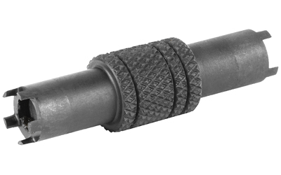 LBE Unlimited ARSTLDBL A1/A2 Double End Front Sight Tool Front AR Platform Black Oxide Steel - View 3