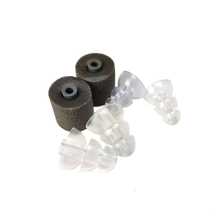 Otto C807552 Large Clear Eartips 10-Pack for NoizeBarrier Micro Plugs - View 2