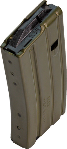 DuraMag 2023008175CPD AR-15 20rd Magazine 5.56/.223/.300 BLK OD Green - View 2