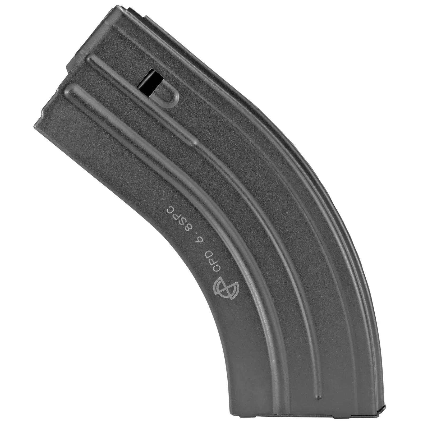 DuraMag 2868041207CPD AR-15 28rd 6.8 SPC/.22 Nosler Mag Black SS - View 2