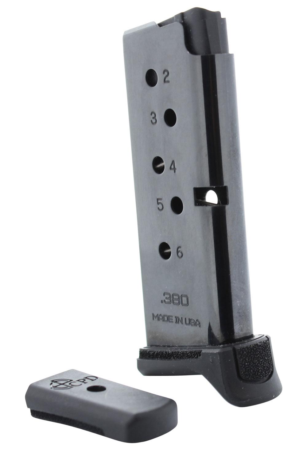 C Products Defense DuraMag Ruger LCP .380 ACP 6 Round Blued Carbon Steel - View 2