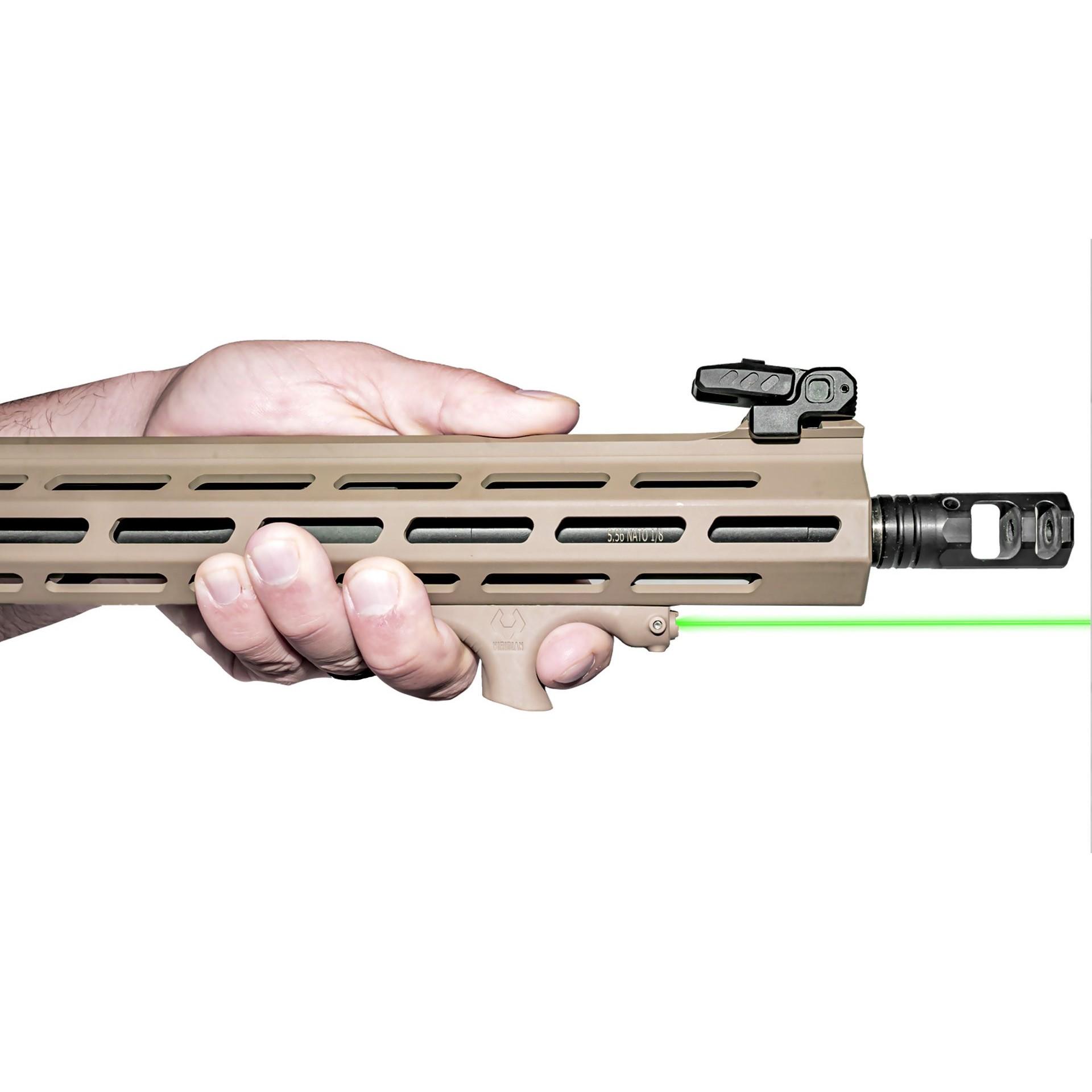 Viridian 9120037 HS1 FDE Green Laser Hand Stop M-LOK AR-Platform - View 2