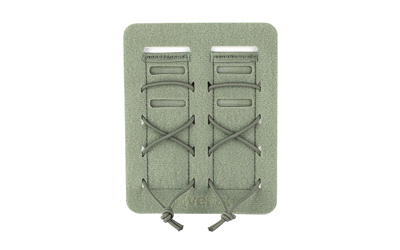 Vertx MAP Admin Double Velcro MOLLE Adapter Panel System Gray - View 2