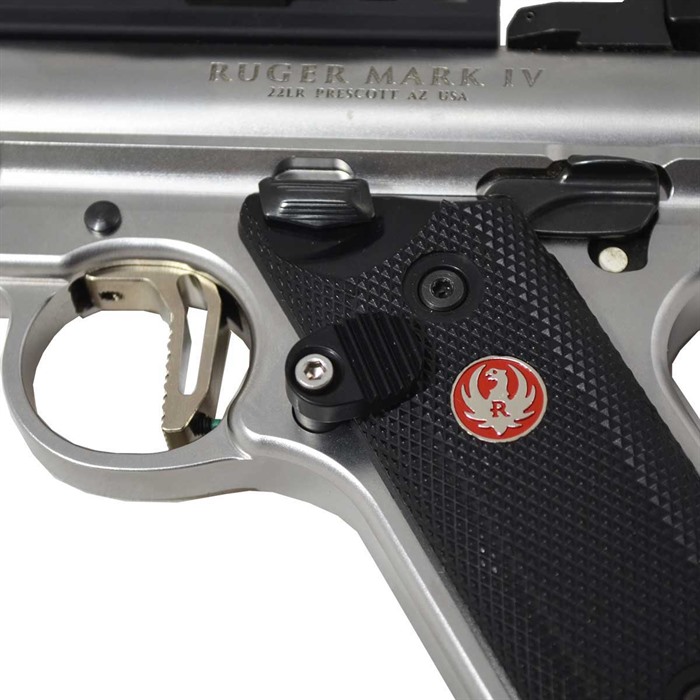 TandemKross TK24N0249BLK1 Ruger MKIV Titan Extended Mag Release Black - View 3