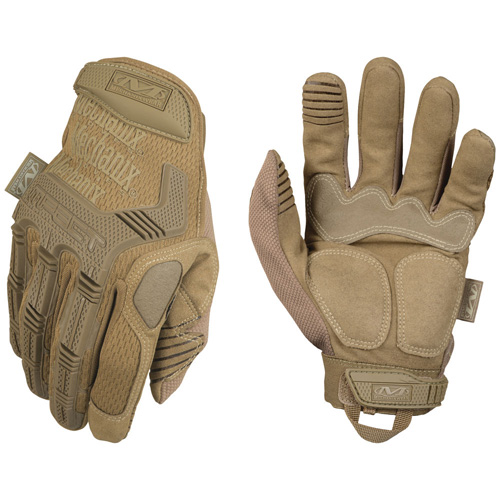 Mechanix Wear M-Pact Coyote Small Tactical Gloves Touchscreen Protection - View 2