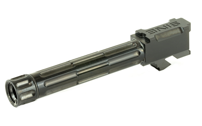 LANTAC 9INE Glock 17/19 Barrel - 416R SS, 1:10 RH Twist, Fluted, 3 Finishes - View 2