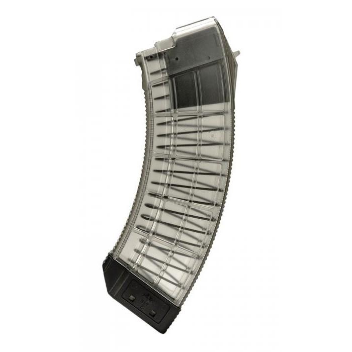 US Palm MA1120A Standard 30rd 7.62x39mm Fits AK-47 Clear w/ Black Floor... - View 2