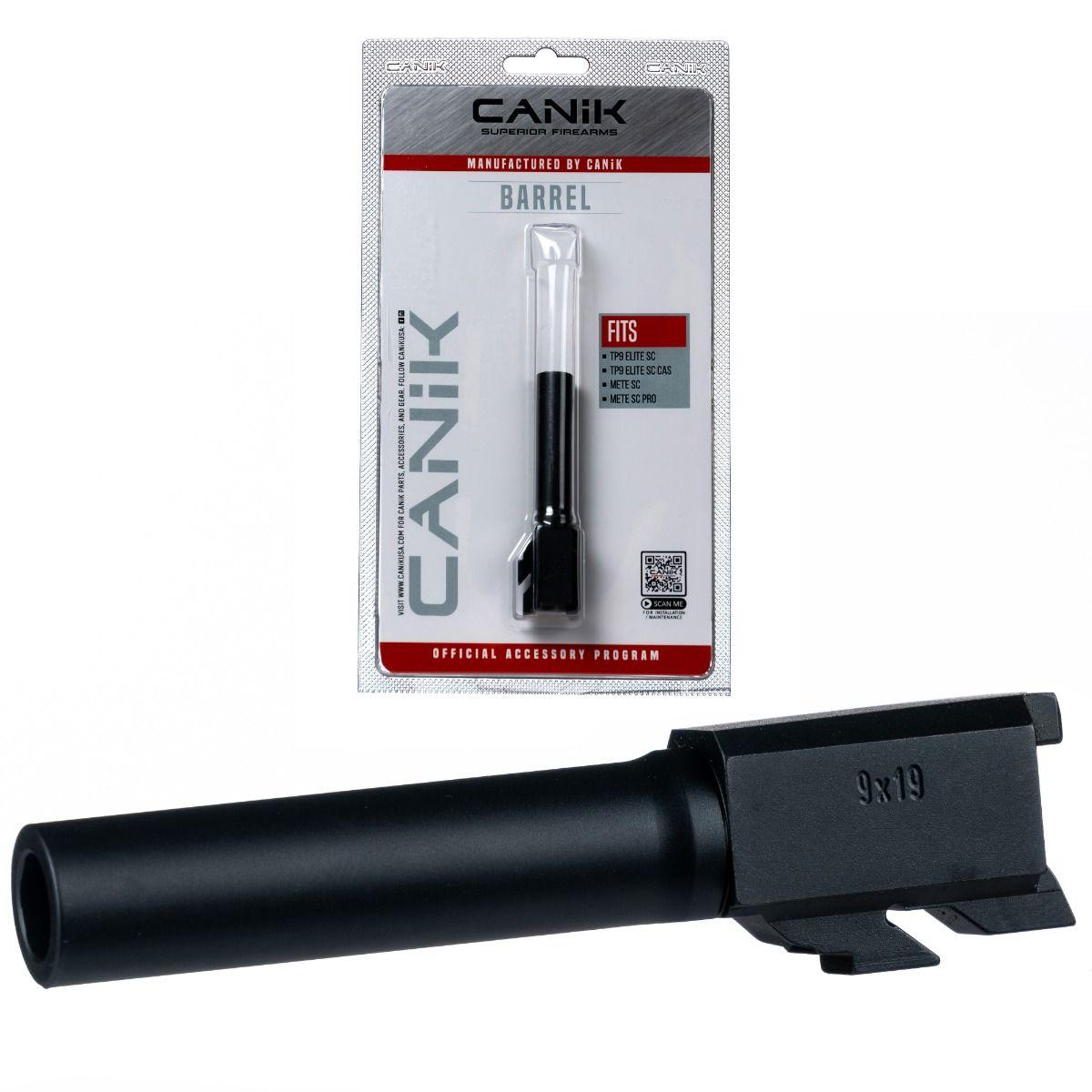 Canik PACN0014 Steel Barrel 9mm Sub Compact Black 50K Round Life - View 2