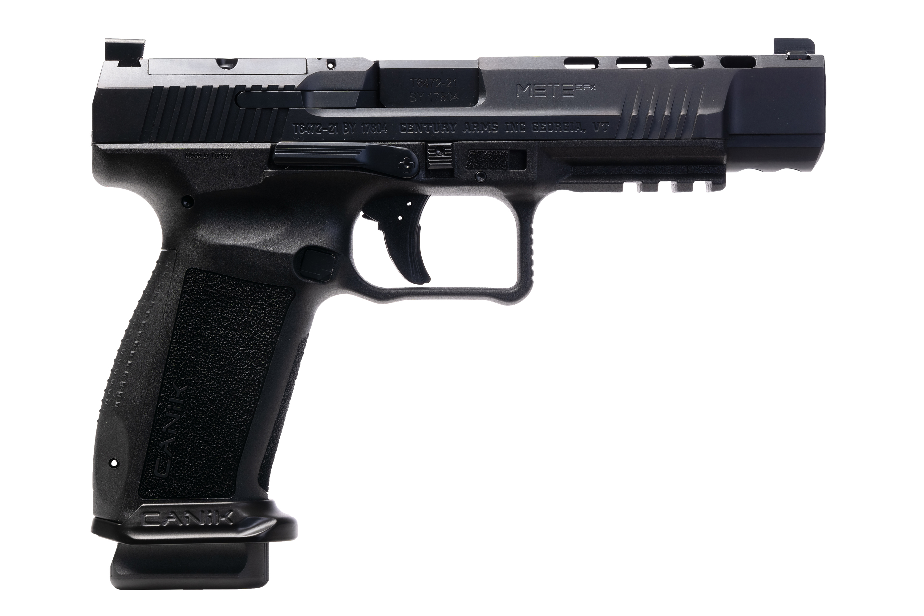 Canik METE SFx 9mm Pistol 5.2" Barrel 3 Dot Sights Black - View 2