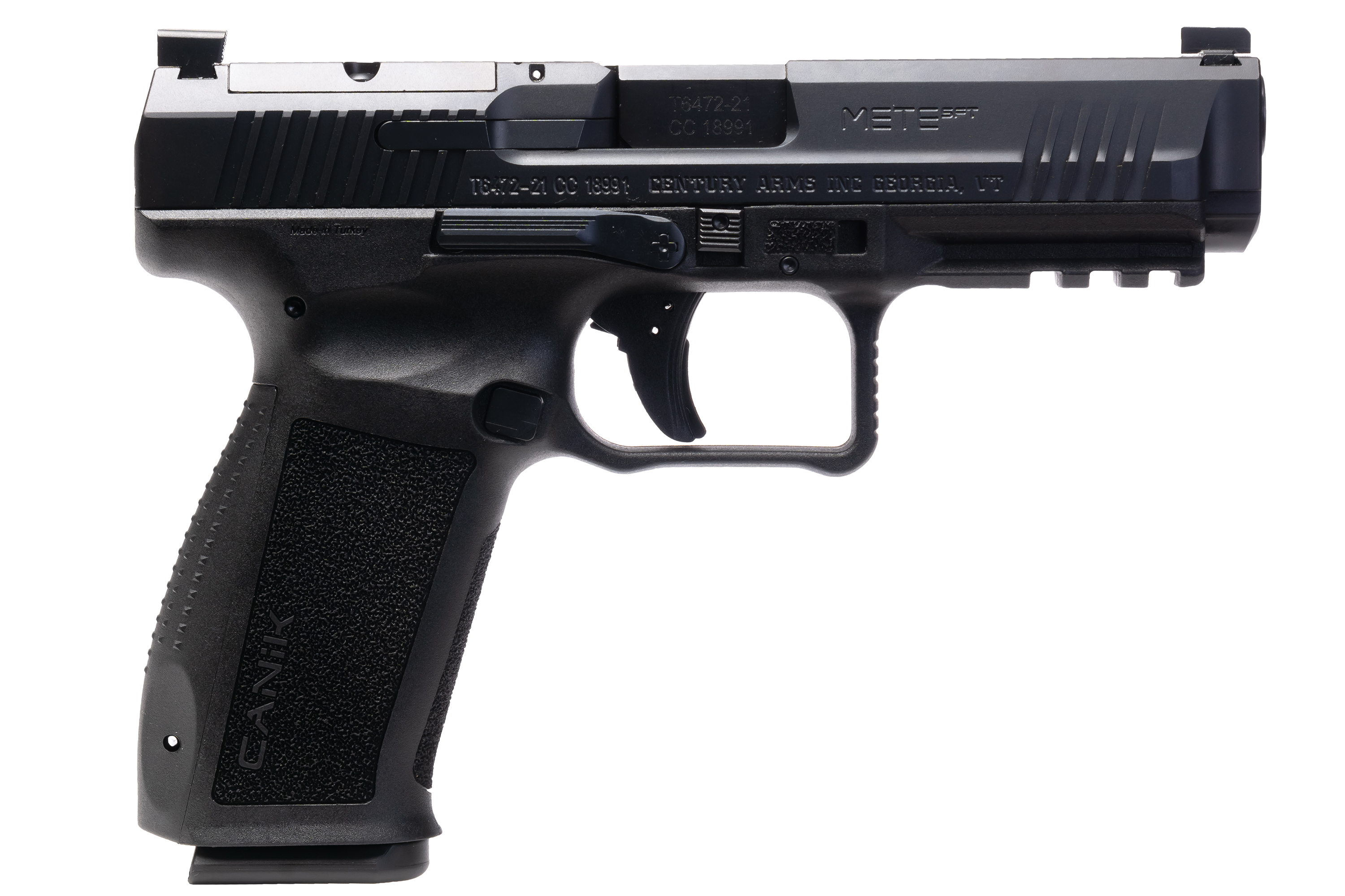 CANIK METE SFT Black 9mm Pistol 4.46" Barrel Optics Ready - View 2