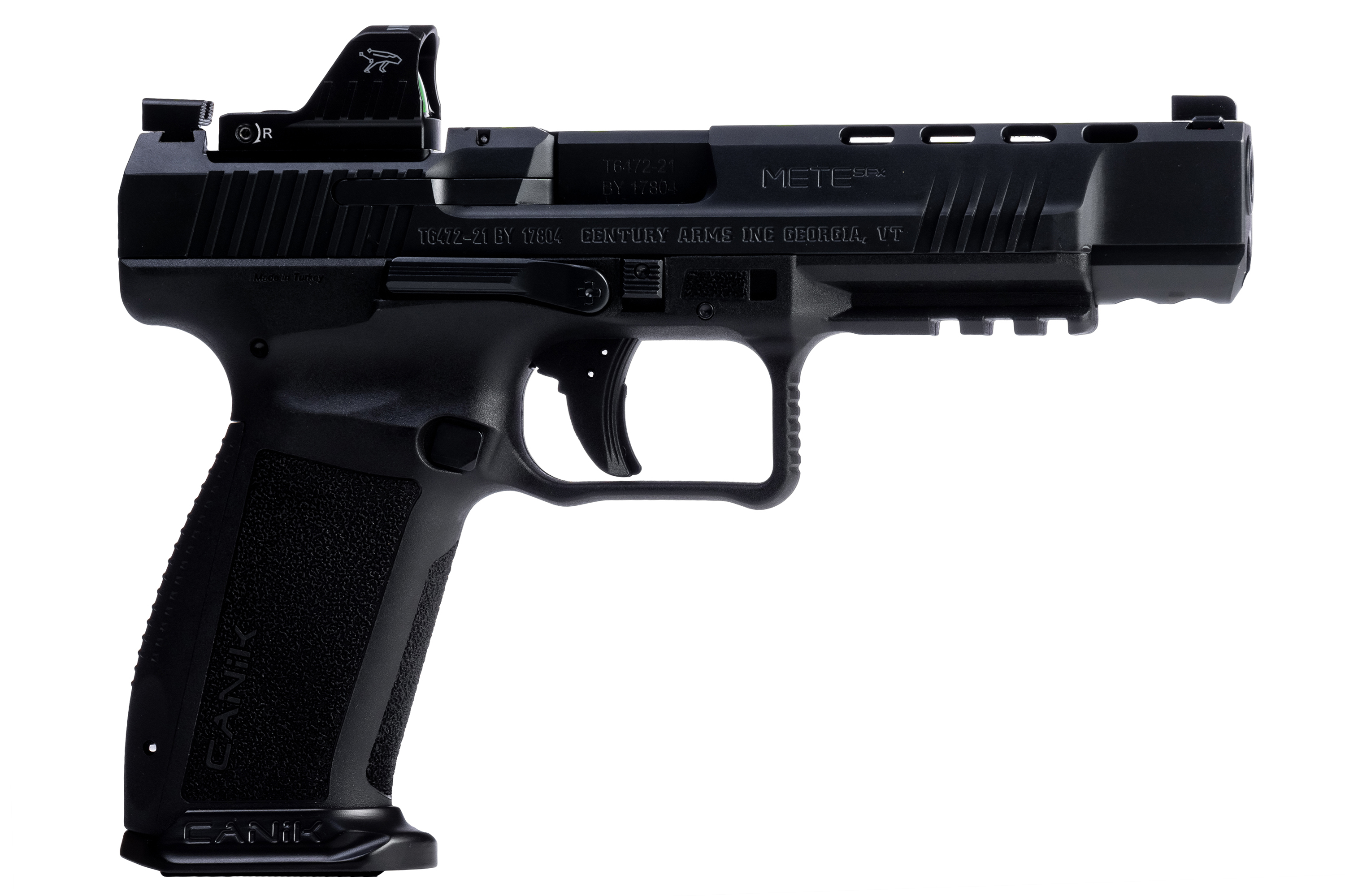 Canik TP9 METE SFx 9mm Pistol 5.2" Barrel 3 Dot Sights Black - View 2