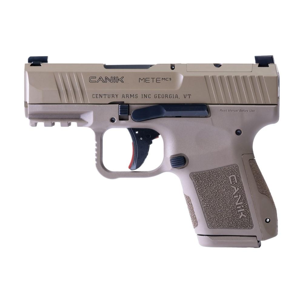Canik Mete MC9 9mm 3.18" Black/FDE Optic Ready Pistol - View 2