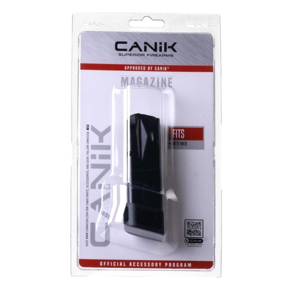 Canik MA2278 MC9 15rd 9mm Luger Steel Magazine Black - View 2