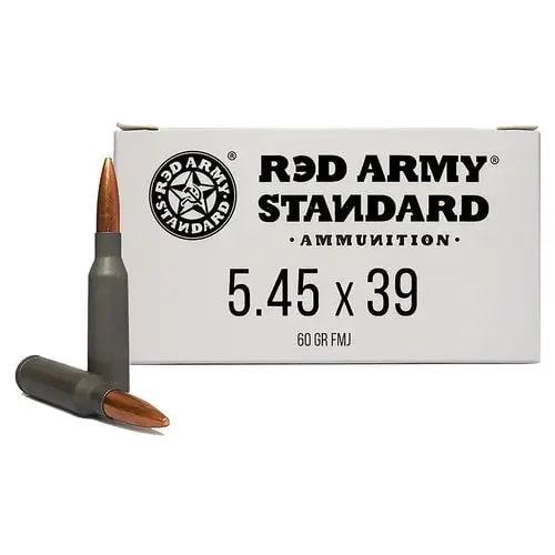 Red Army Standard AM3423 5.45x39mm 60gr FMJ 30/Box 48/Case - View 2