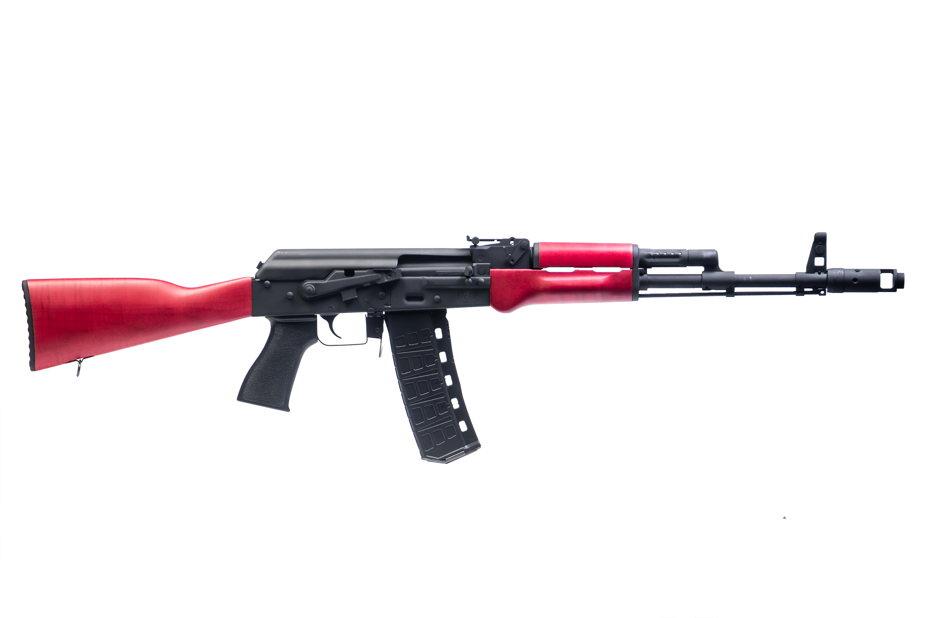 Century Arms RI5042-N AK47 5.56x45mm 30+1 Black Russian Red Maple - View 2