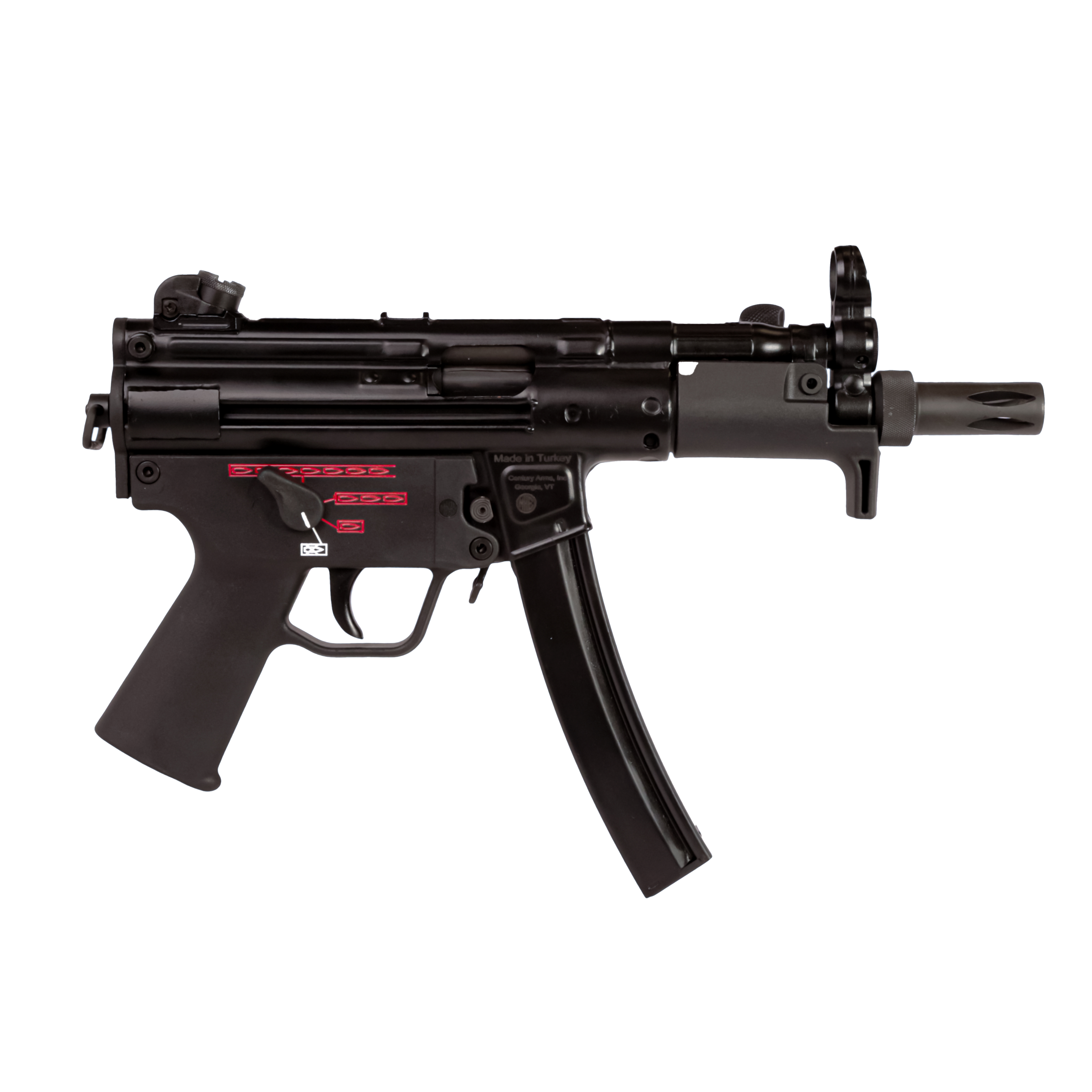 Century Arms HG6035N-N AP5 9mm 5.75" Matte Black Semi-Auto Pistol - View 2