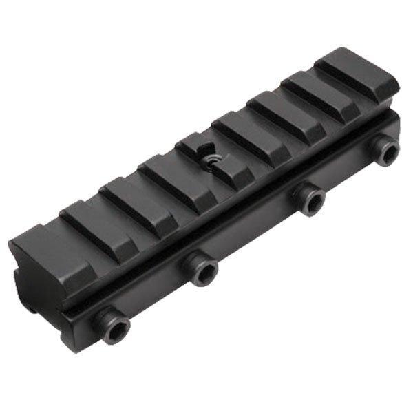TruGlo TG-8953B 1-Piece Base Weaver Style Black Finish - View 2