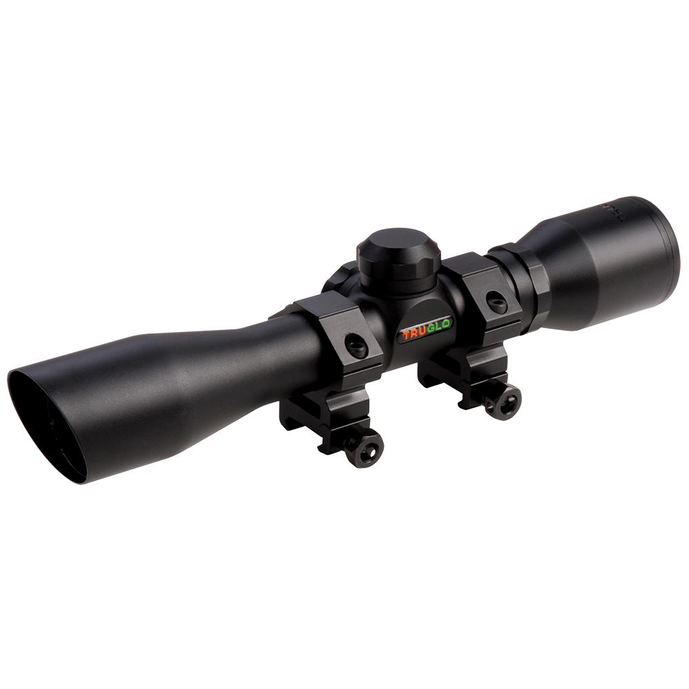 TruGlo TG8504BD Compact 4x32 Scope Diamond Reticle Matte Black - View 2