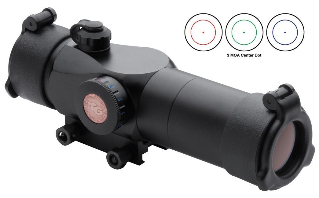 TruGlo Triton 30mm Illuminated 3-Color 3 MOA Dot Tactical Red Dot Sight - View 2