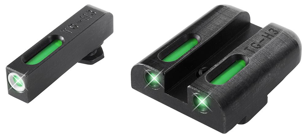 TruGlo TG13GL1A TFX Tritium/Fiber Optic Handgun Sight Glock Low - View 2