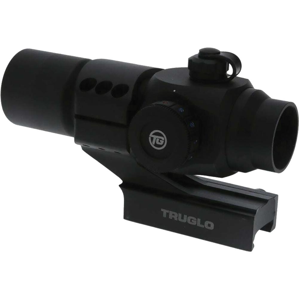 Truglo Triton Tactical Red Dot 30mm 5MOA Circle Dot Reticle Black - View 2
