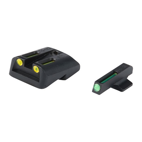 TruGlo TFO Day/Night Sight Set for Novak .260/.450 Yellow Rear Sight - View 2